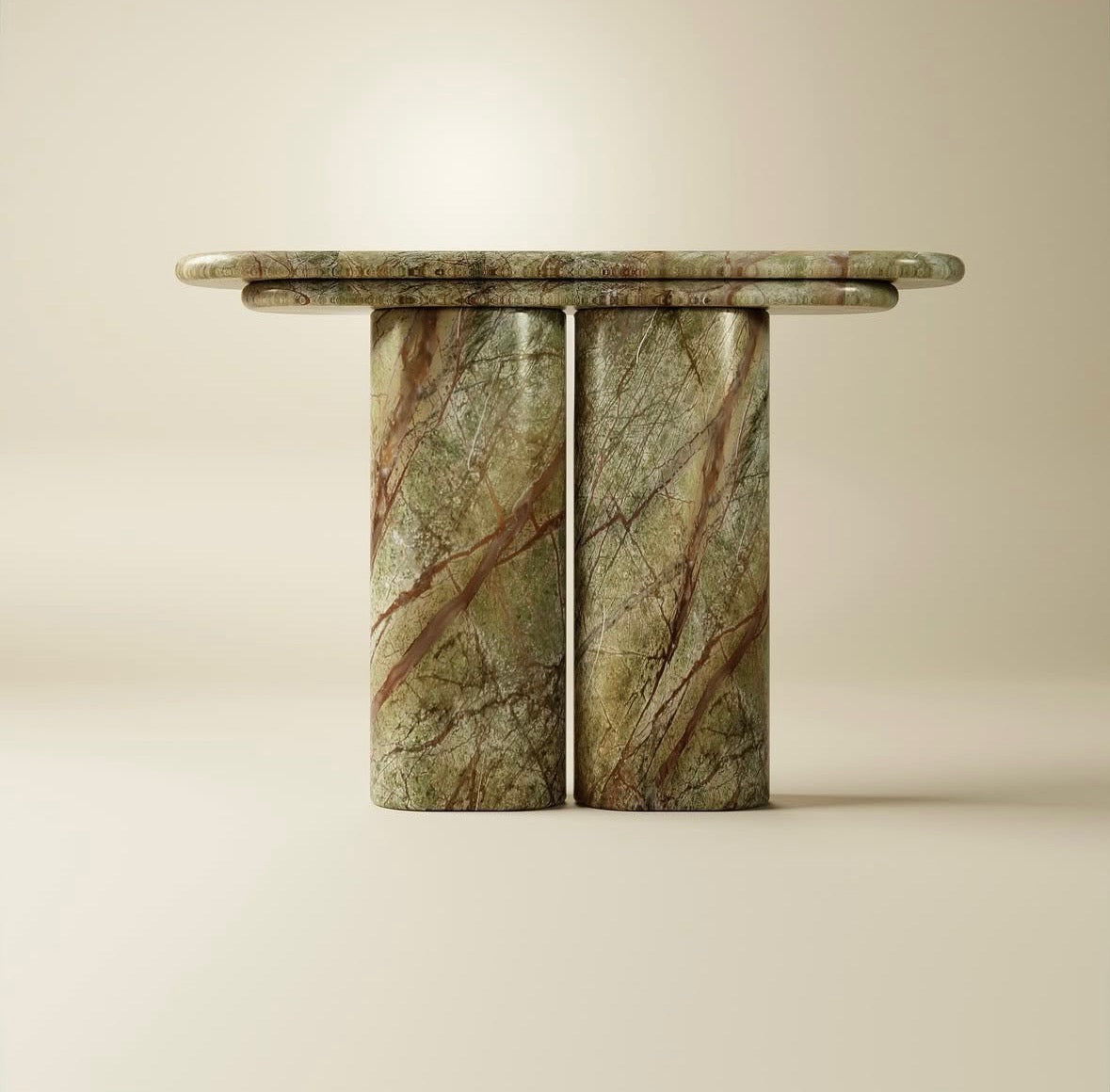 Richly marble console table