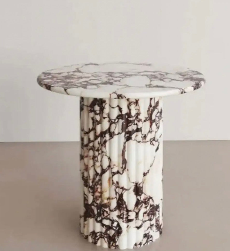 Amber side table