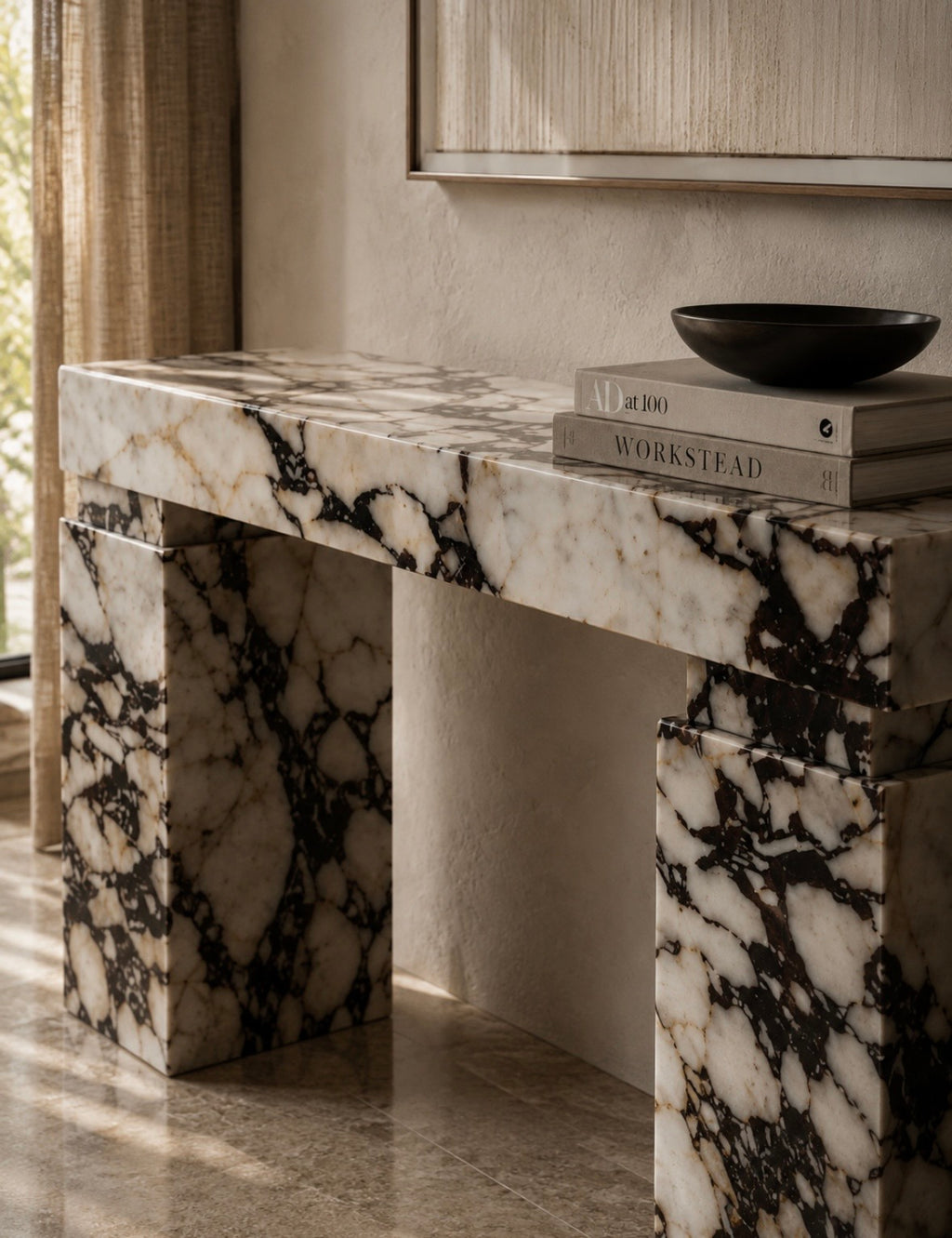 Calacatta Viola Console Table