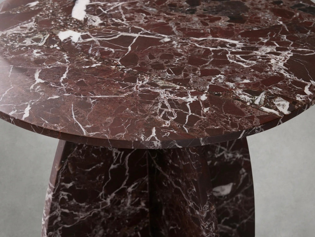 Chocolate levanto Marble side table