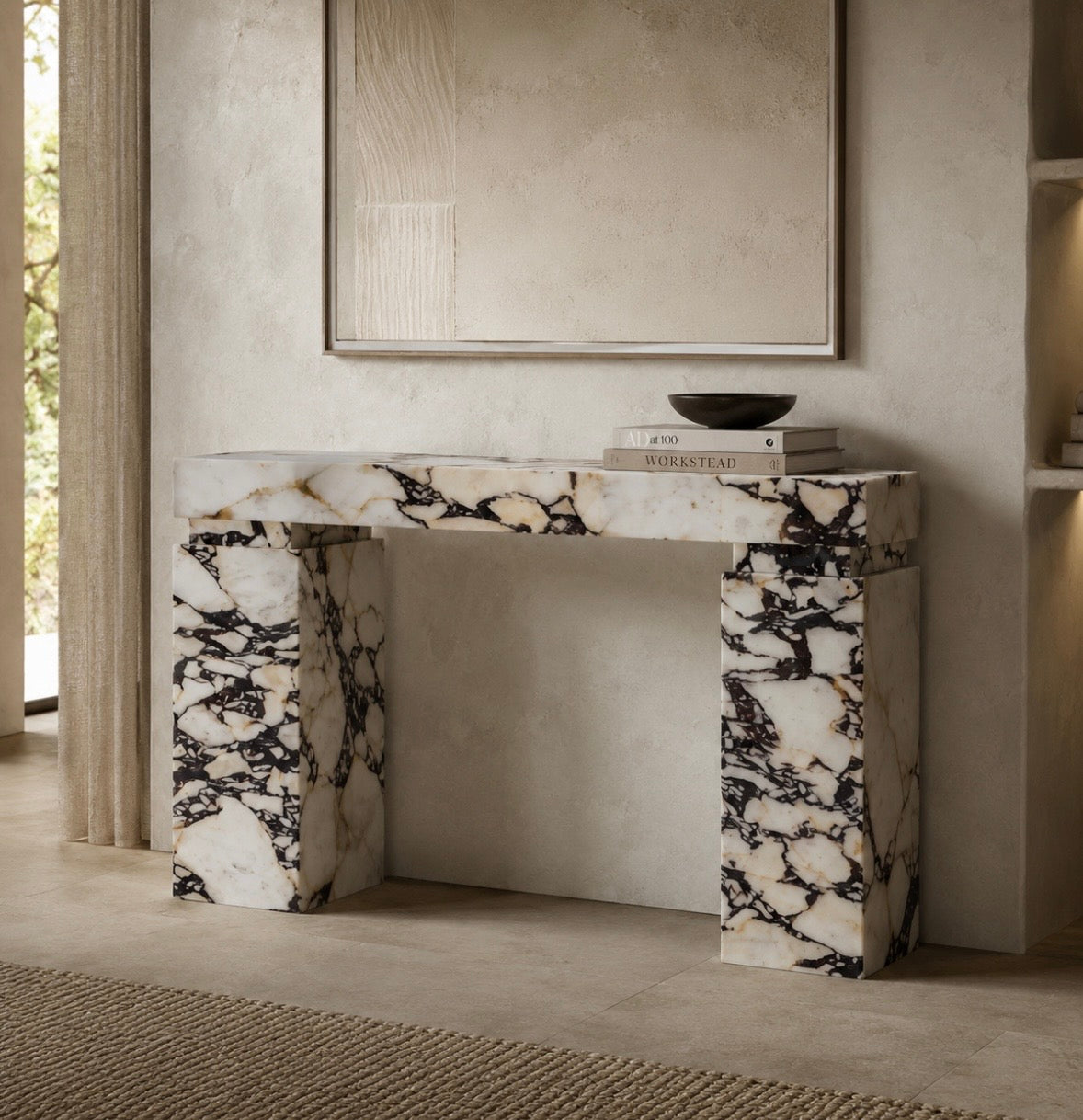 Calacatta Viola Console Table