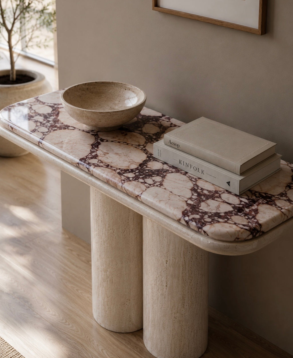Idole console table