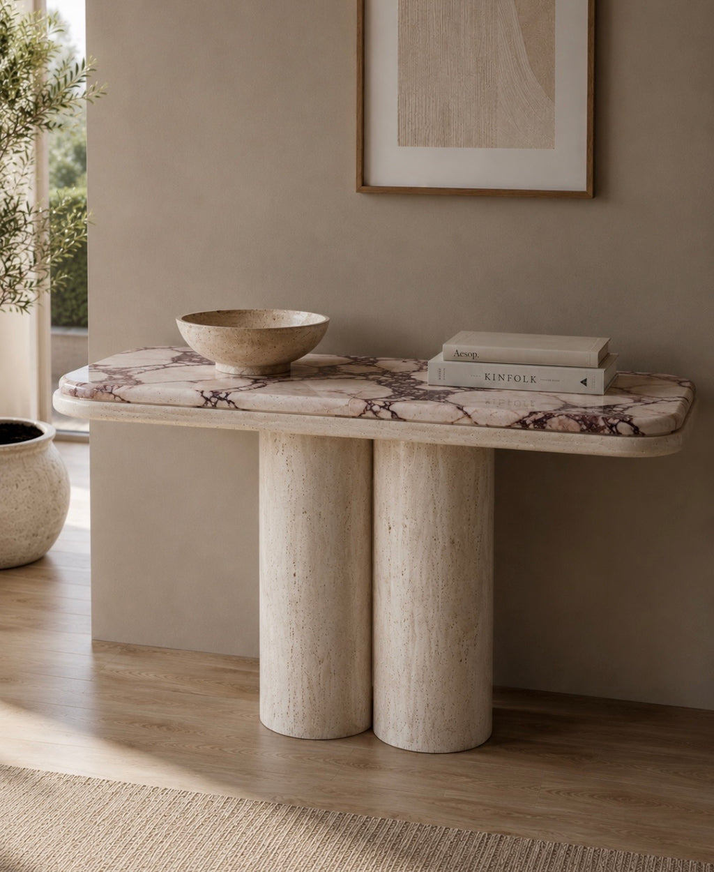 Idole console table