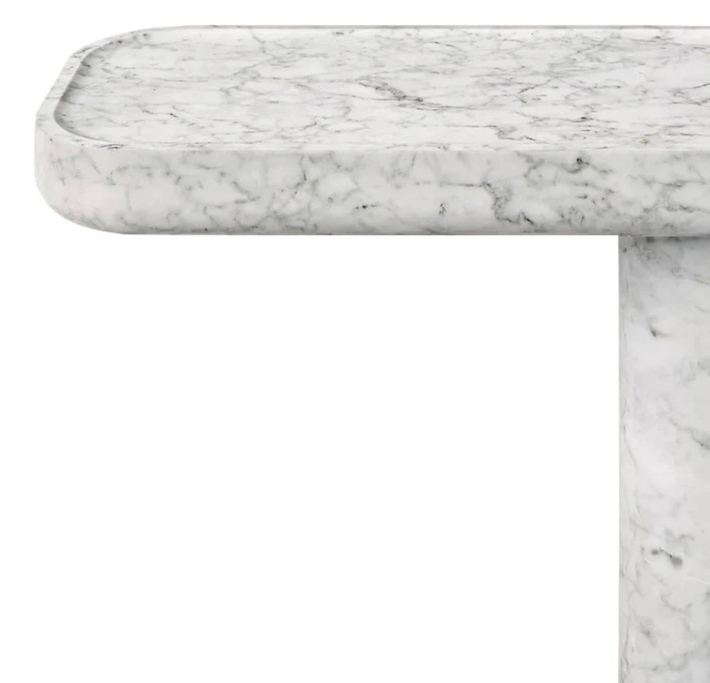 Deanae marble console table