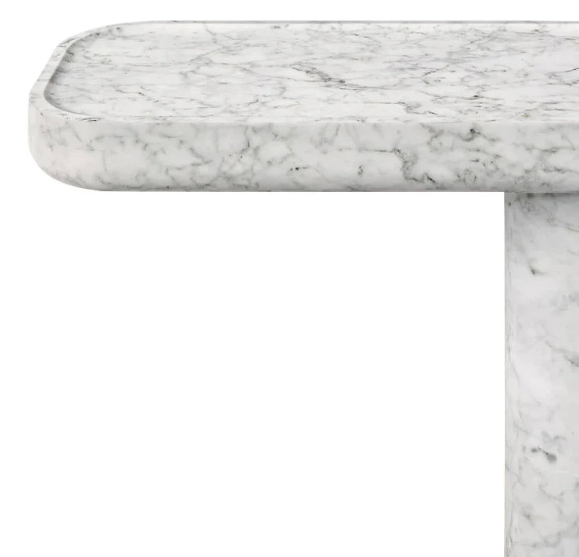 Deanae marble console table