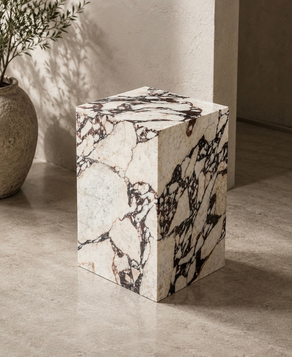 Viola marble ford side table