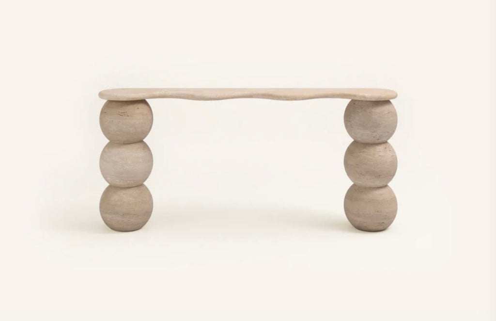 Sphere finish console table