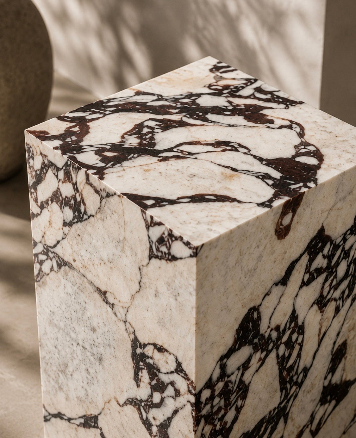 Viola marble ford side table