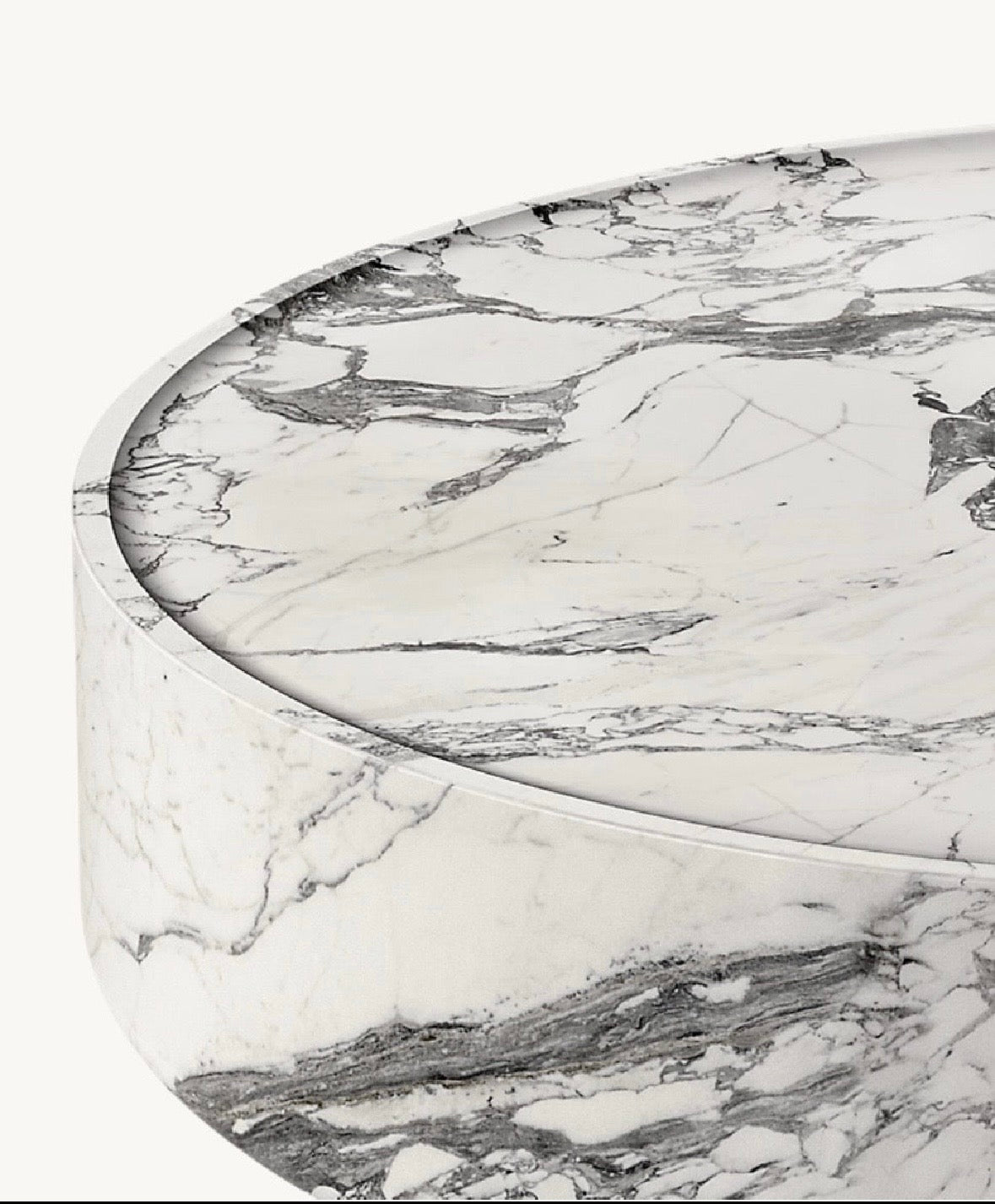 Cupids marble coffee table