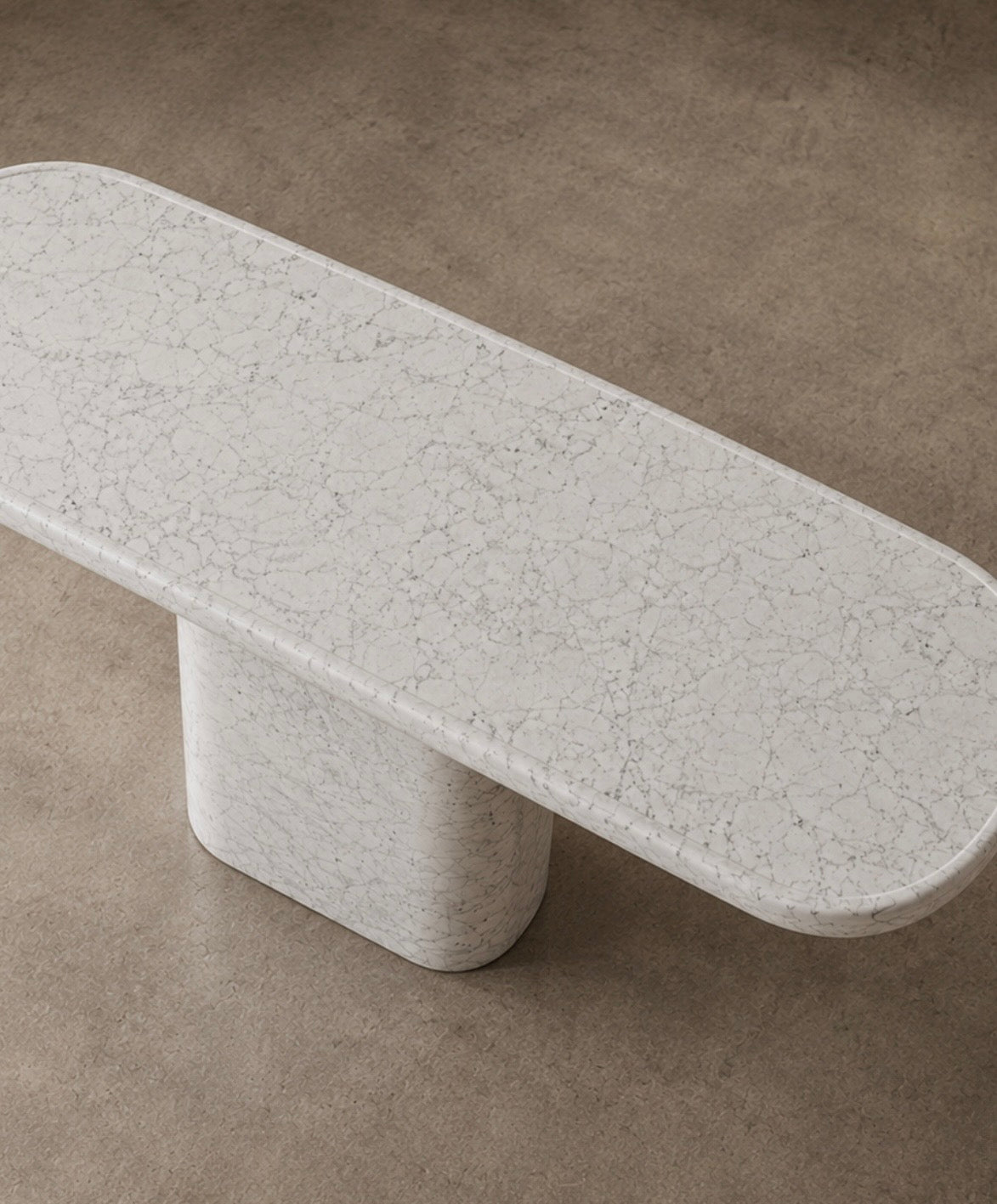 Deanae marble console table