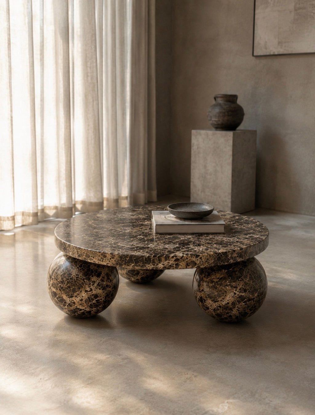 Randa marble stone coffee table