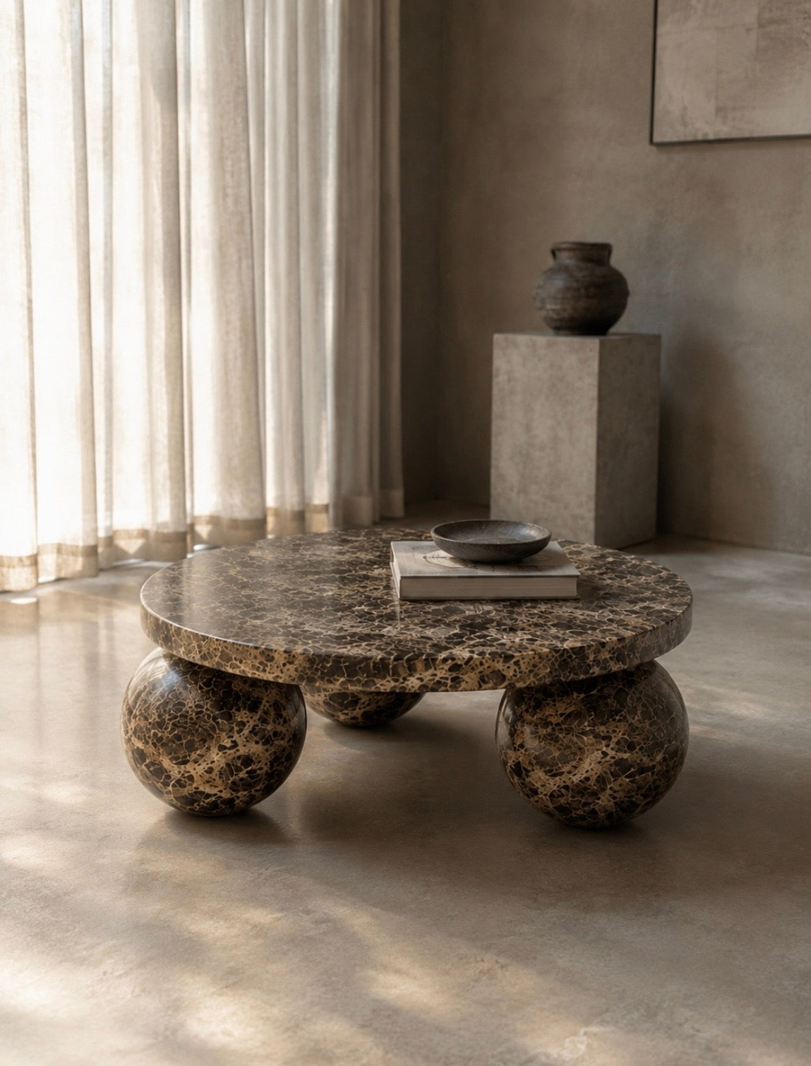 Randa marble stone coffee table