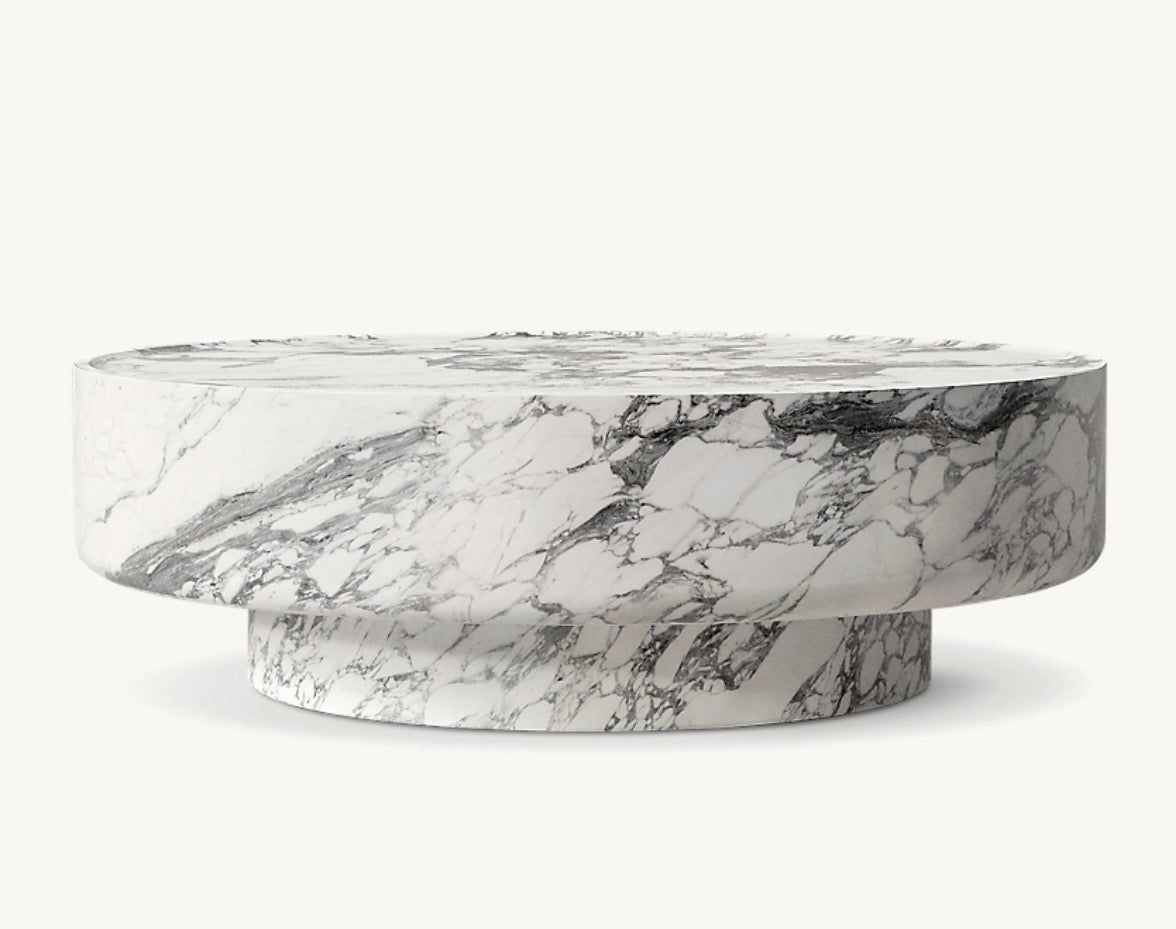 Cupids marble coffee table