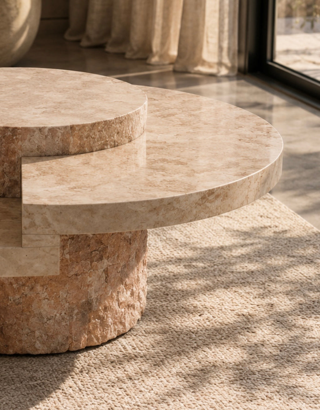 Stone Herbert coffee table