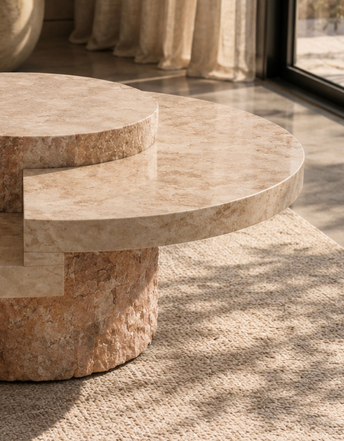 Stone Herbert coffee table
