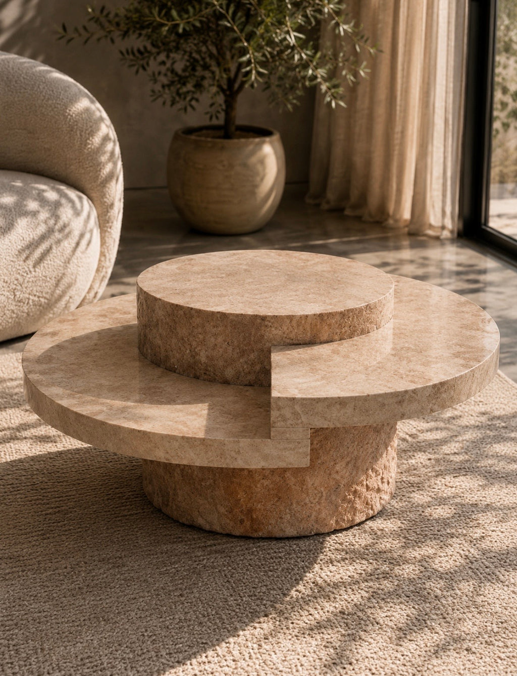 Stone Herbert coffee table