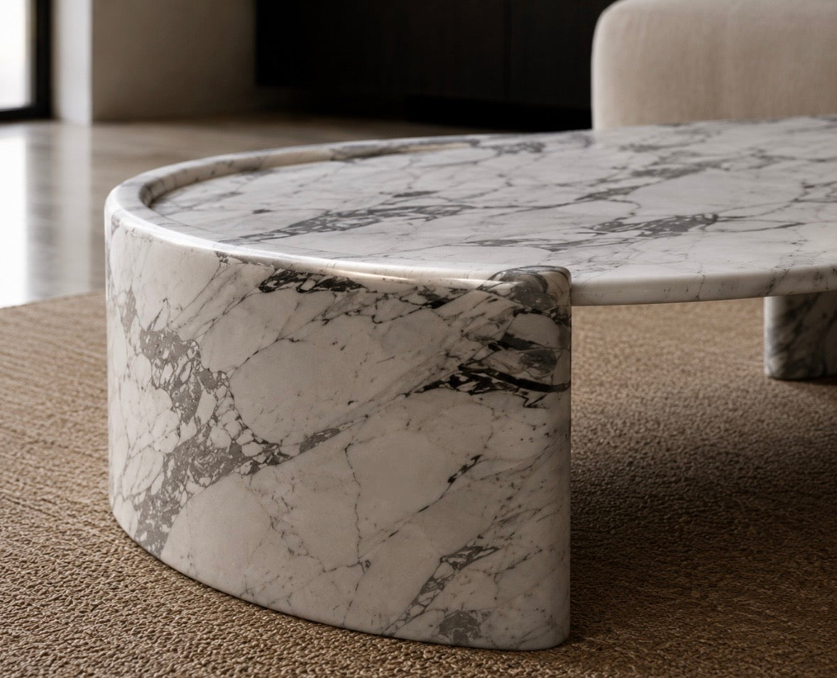 Defintie marble coffee table