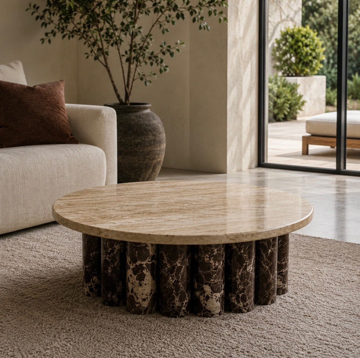 Alexa’s coffee table
