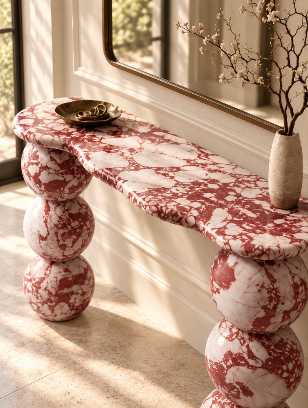 Bvlgari Red natural stone