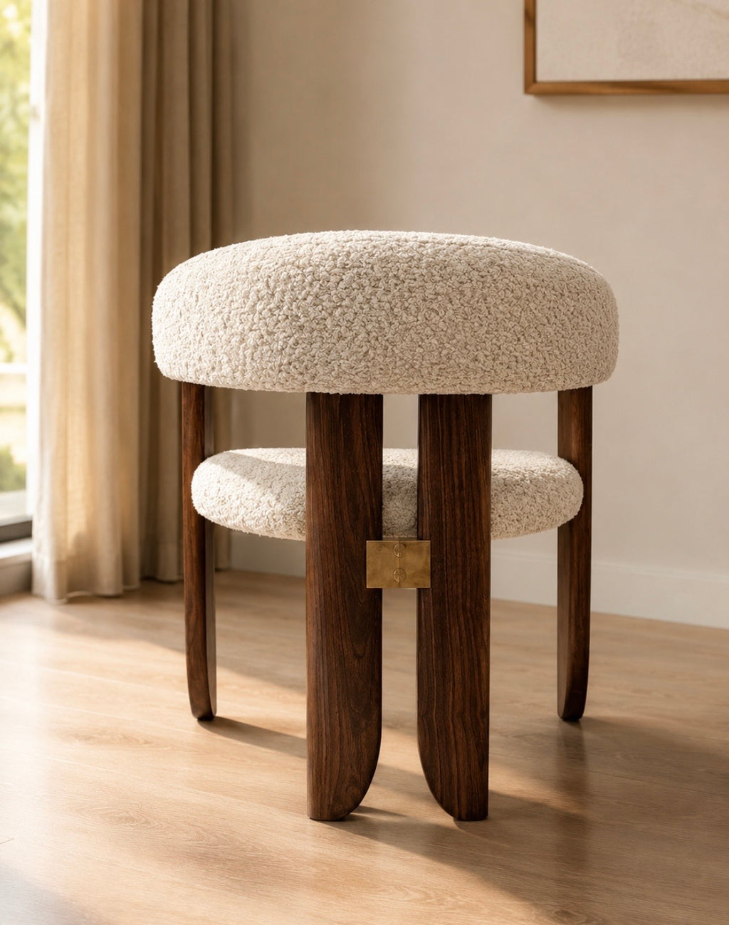 Vuiittone Wooden Curve Chair
