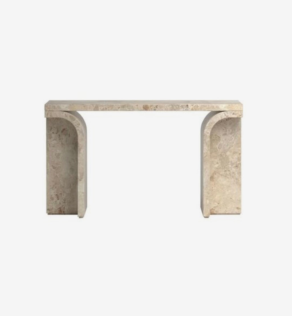 Vivian stone console table