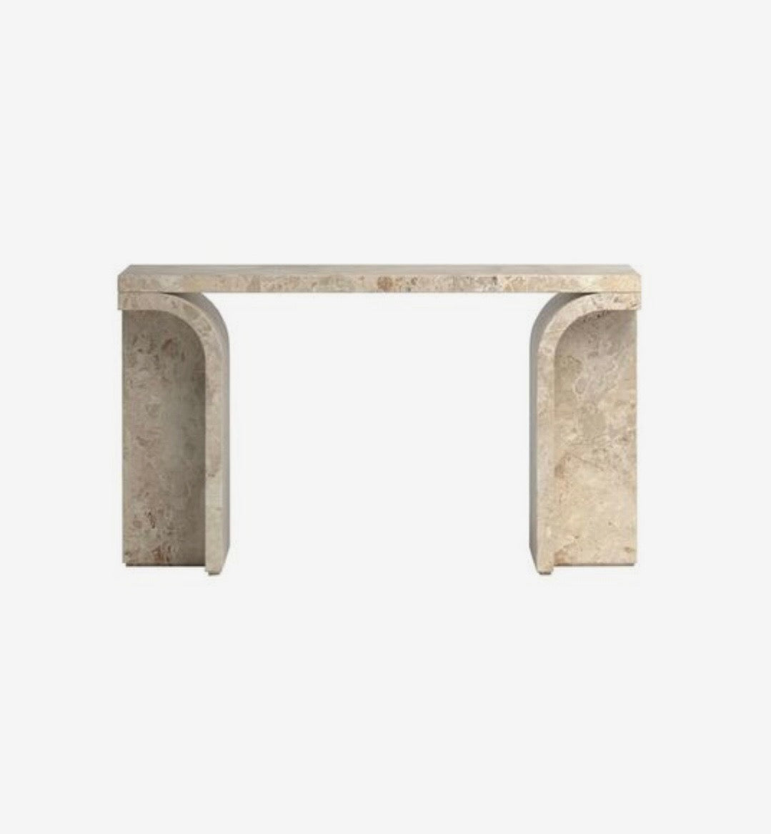 Vivian stone console table
