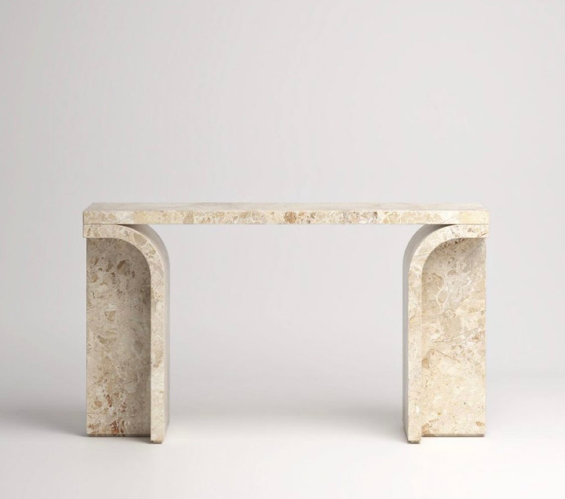 Vivian stone console table
