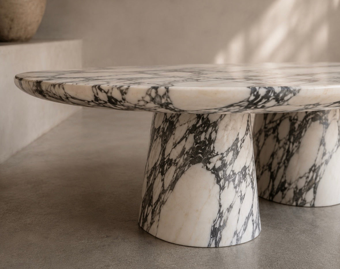Tone of grey coffee table