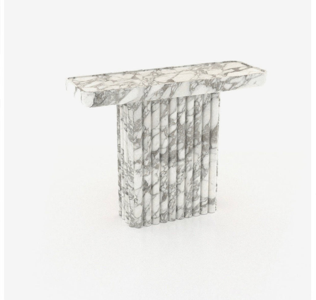 Marcel marble console table