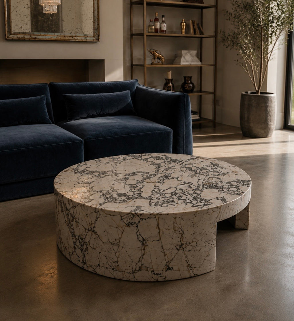 Venice marble coffee table