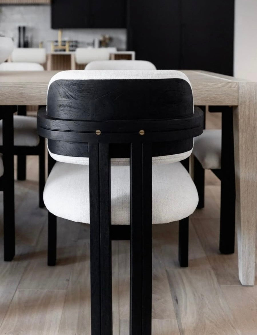 Wooden Belted Frame Chair