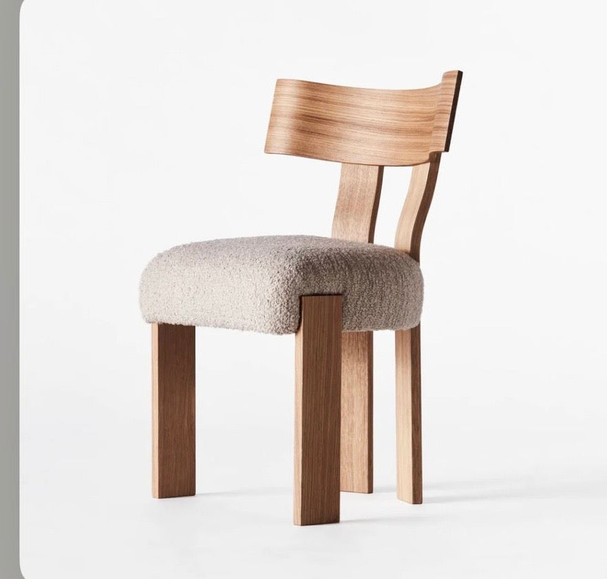 Wooden Curve Frame Chair
