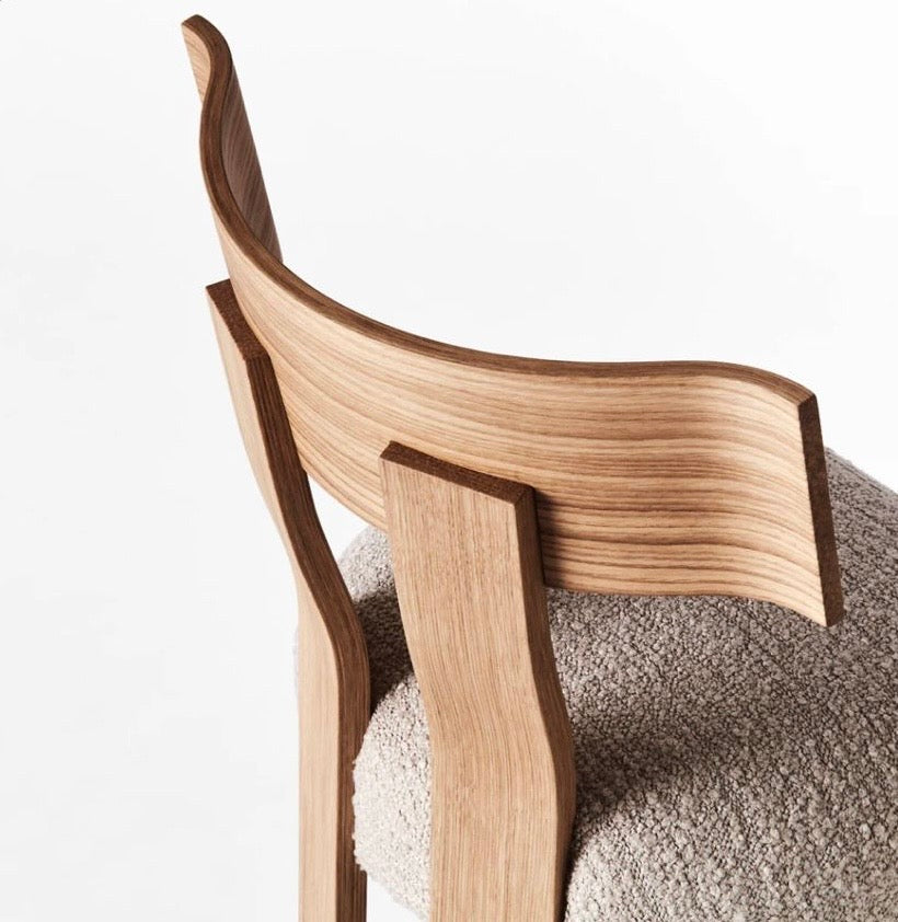 Wooden Curve Frame Chair
