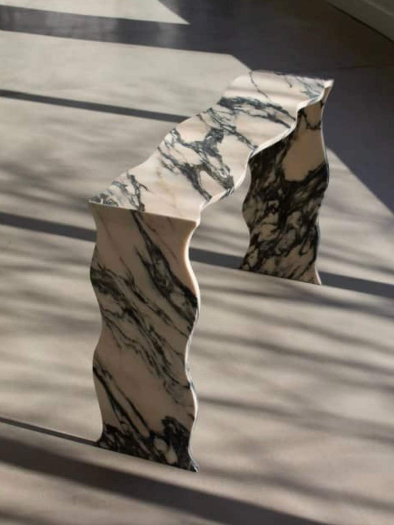 Portugal Aurora Wave Console Table