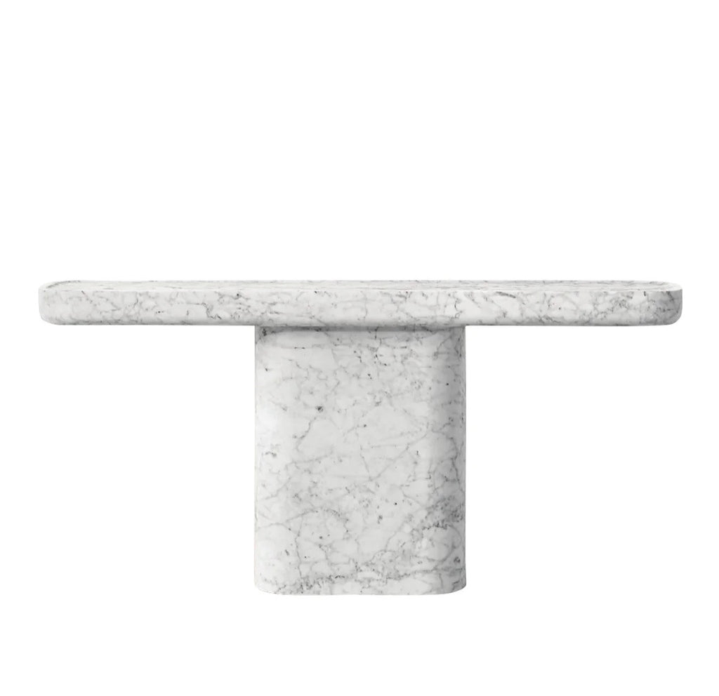 Deanae marble console table