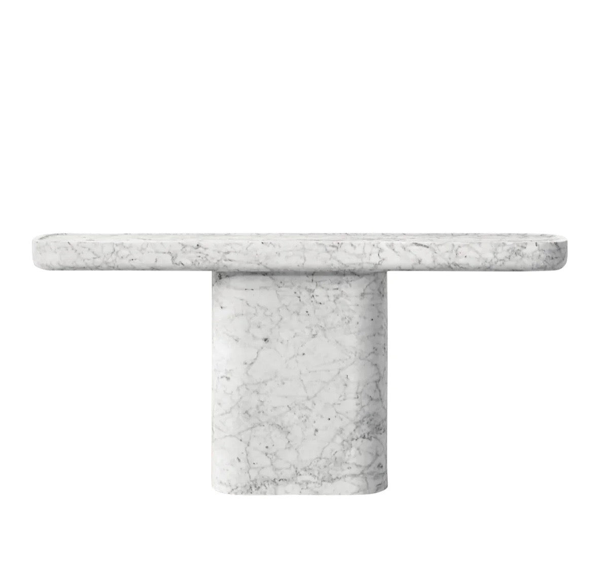 Deanae marble console table
