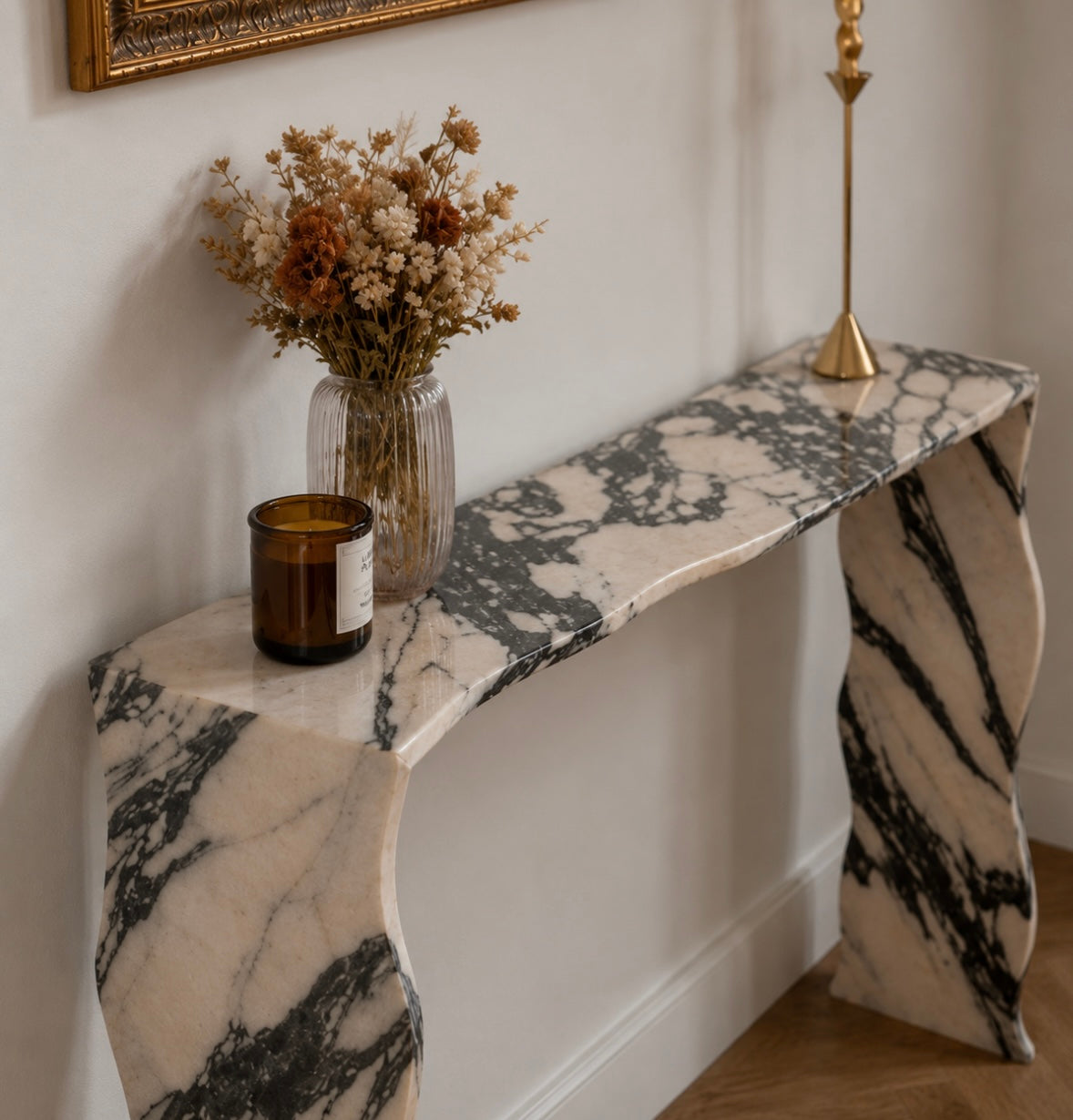 Portugal Aurora Wave Console Table