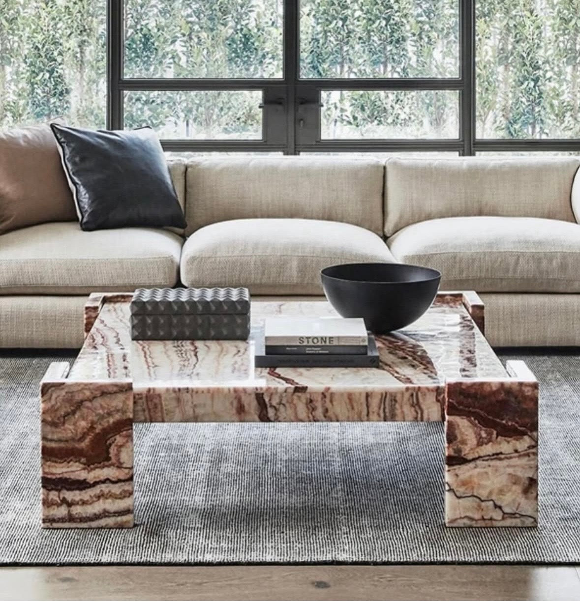 Onyx coffee table