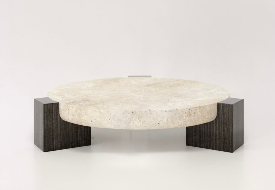 Cecil wooden frame coffee table