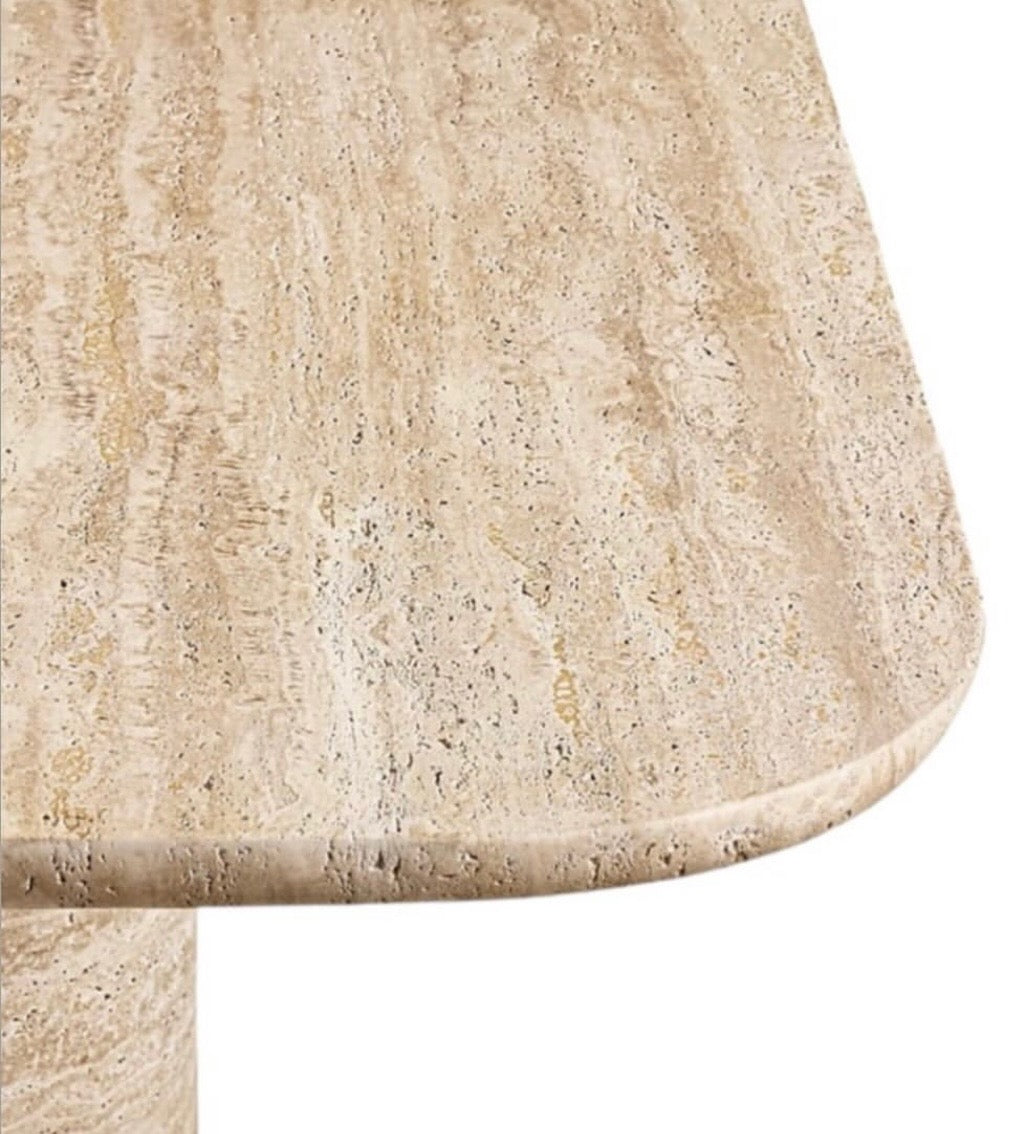 Solid travertine Dinning table