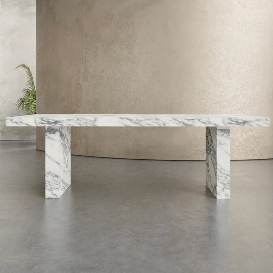 Arabescato dinning table