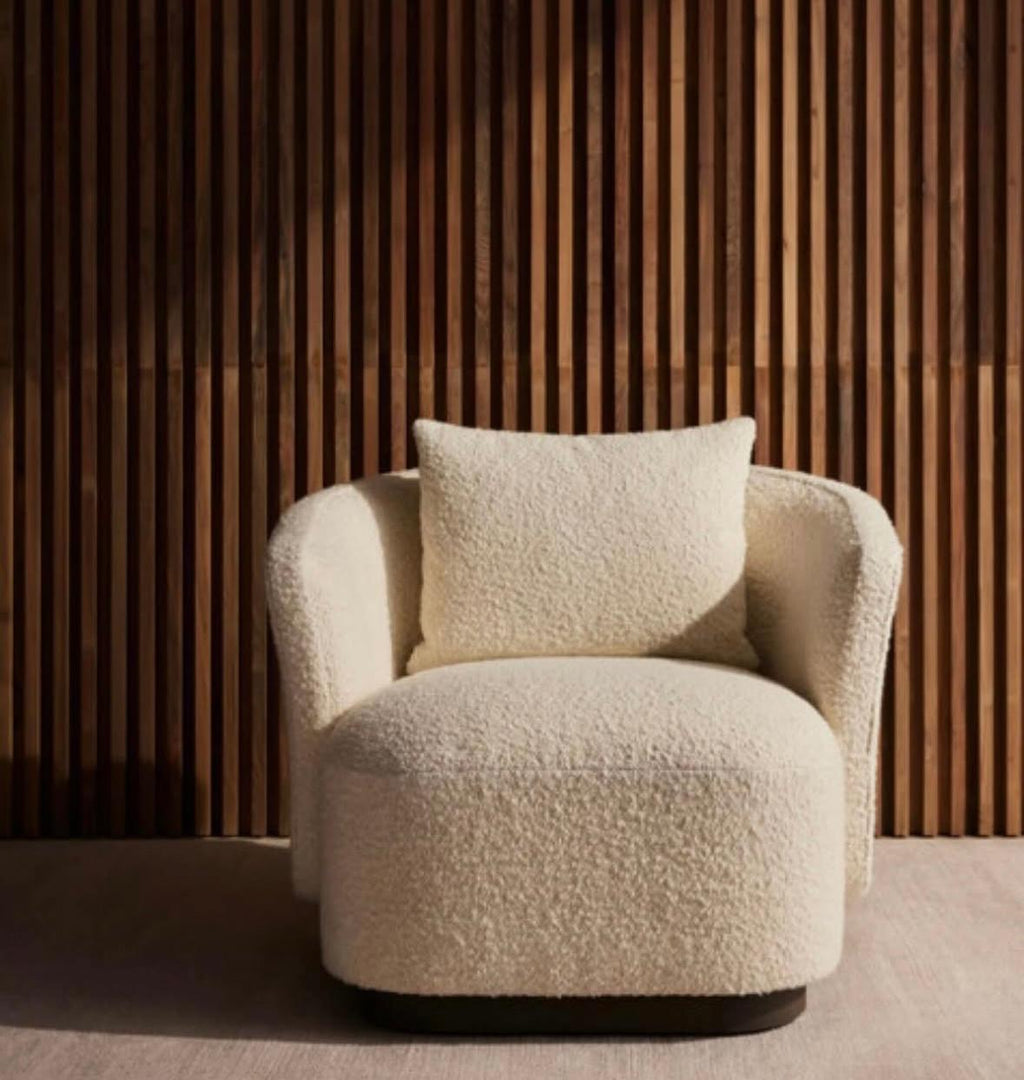 Umber Oval Occasional Chair