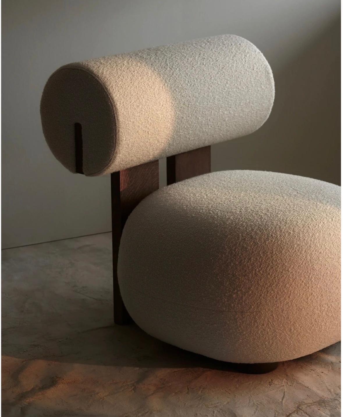 Curved Occasional Chair