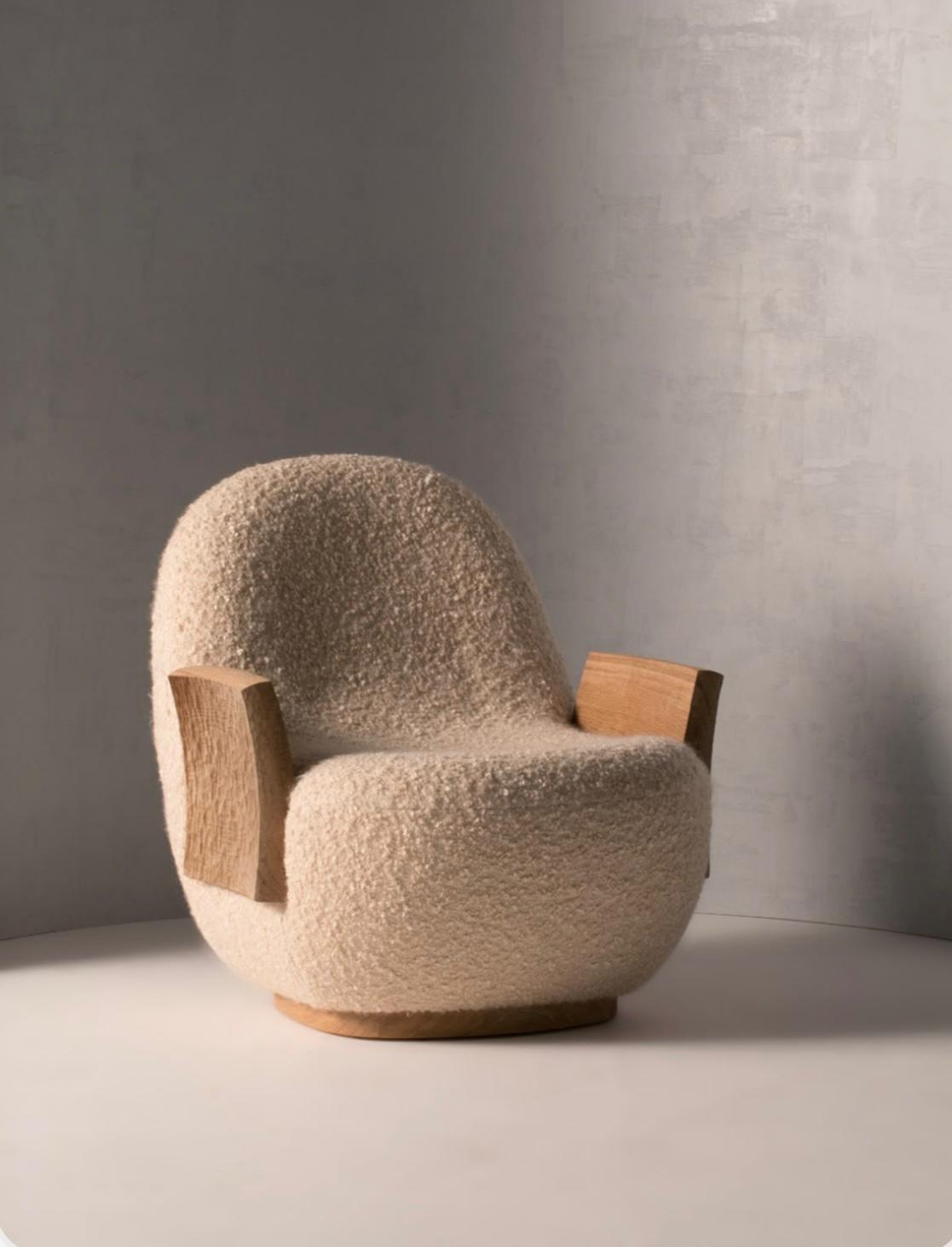 Wooden Float Occasional Chair